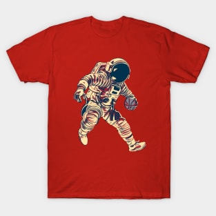 Astronaut Basketball Player T-Shirt